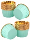 MUFFIN LINERS formičky na košíčky DECORATIONS narodeninové ZELENÉ 20 ks