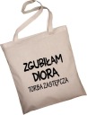 EKO BAVLNENÁ TAŠKA NÁKUPY DEŇ ŽIEN DIEVČATÁ MANŽELKY Stratil som DIORA Z5