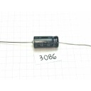 Elektrolytový kondenzátor 47uF 16V 9x19 axiálny