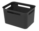 ROTHO Kontajner Box Úložný kôš 16 l čierny