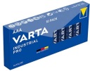 10x alkalická batéria Varta Industrial LR3 AAA