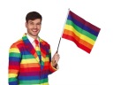 LGBT DÚHOVÁ VLAJKA FAREBNÁ
