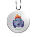 Strieborný reflexný prívesok Trefliki PolarFox CE