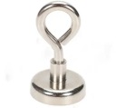 MAGNETICKÝ DRŽIAK SILNÝ NEODYMIOVÝ MAGNET S UCHOM Ø10 mm 1kg