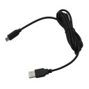 Kábel USB typu C na nabíjanie ovládača PS5, 1,5 m, čierny