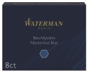 Štandardné kazety Waterman Long Navy Blue