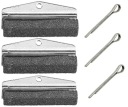 NÁHRADNÉ KAMENE NA HONOVACIE LIŠTY 28x6 mm Honovacie NÁSTROJE 3 KUS