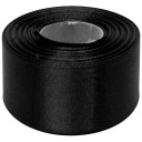 Stuha saténová 50mm 27mb ČIERNA
