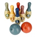 DOMÁCA BOWLINGOVÁ ZRUČNOSTNÁ HRA S 2 GUĽAMI