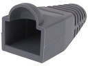Kryt pre zástrčky RJ45 (sivý)