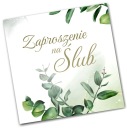 Hotové svadobné oznámenia MAT FOIL + 3-palcová obálka