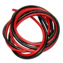 Nízkoodporové káble 16AWG sada R+B 2x0,5m ASG Lipo Li-Po Ni-mh NIMH