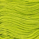 Bavlnené nite ARIADNA ozdobné vyšívacie nite BRIGHT GREEN 1698