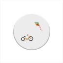 Reflexná nálepka na bicykel AGR
