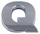 PÍSMENO ČÍSLO ČÍSLO CHROME Q Q E8A03 ZNAK PÍSMEN
