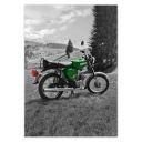 Samolepky A5 PION Zelená Simson S51 E