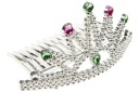Mini princezná diadém - hrebeň Crown Disguise