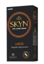 SKYN Veľké kondómy, dlhšie, 10 kusov