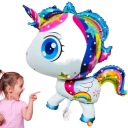 VEĽKÝ FÓLIOVÝ BALÓN PRE DIEVČATKO JEDNOROŽEC 89CM PRE DETSKÚ RODINKU