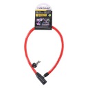 Zámok Dunlop Key Cable Lock Zámok na bicykel