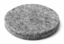 Samolepiace okrúhle plstené podložky, sivá 25mm