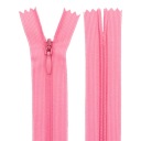 Zipsy KRYTÉ 60cm RUŽOVÉ 1 ks.