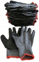 Ochranné pracovné rukavice LATEX, 12 párov