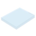 Vogelmann Ochranné PVC sklo 118x136mm (5ks)