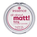 Essence All About Matt Fixing Compact Powder zmatňujúci kompaktný púder 8g