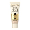 EVELINE COSMETICS Satin Matt foundation 102 Vanilka