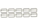 KOVOVÝ POSUVNÝ REGULÁTOR pásky 2,5cm 25mm 10ks