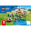 Lego Manuál - Záchranná operácia pre divú zver 60302