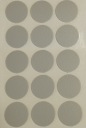 Samolepiaca čiapočka šedá 20mm 93520 15 ks
