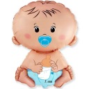 XL fóliový balónik BOBAS boy baby shower ROK STARÝ