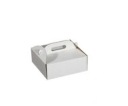 AKCIA BOX NA TORTY 20X20X12 ČERVENÝ PLAST