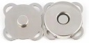 MAGNETICKÉ ZAPÍNANIE NA SAMOŠITIE 18MM STRIEBORNÉ