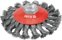 KOTÚČOVÁ KEFA 100mm závit. M14 YATO YT-4763 OCEL