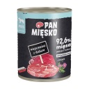 Pan Meat mokré krmivo pre DOSPELÝCH PSOV Bravčové s diviakom 800g