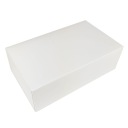 Tortová krabička - biela, 25 x 15 x 8 cm