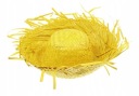 havajský klobúk STRAW hawaii YELLOW outfit