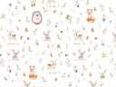 Flanelová plienka 60x80 Forest White