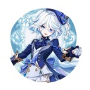 Genshin Impact Furina Focalors 58mm kolík