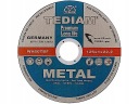 PREMIUM rezací kotúč na kov 125x1,0 Tediam METAL 125x1x22,2