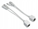 Pasívny adaptér POE DC 12V s káblami RJ45 + JACK