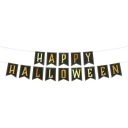 ČIERNY PAPIER HAPPY HALLOWEEN 2,5M