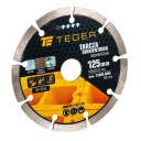 Diamantový kotúč 125x22,23mm na betón TEGER