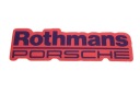 NÁLEPKA PORSCHE ROTHMANS 6,7 x 2,1 cm