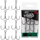 Trojháčiky MIKADO JAWS, trojháčiky s ostnatým hrotom, 8 ks. VEĽKOSŤ 6