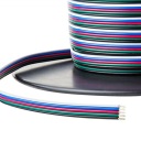 KÁBEL PRE RGBW LED PÁS, 5 VODIČOV / 1 METER