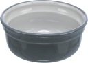 Keramická miska, pre psov/mačky, šedá, 0,25 l/ 13 cm, pasuje na TX-24535